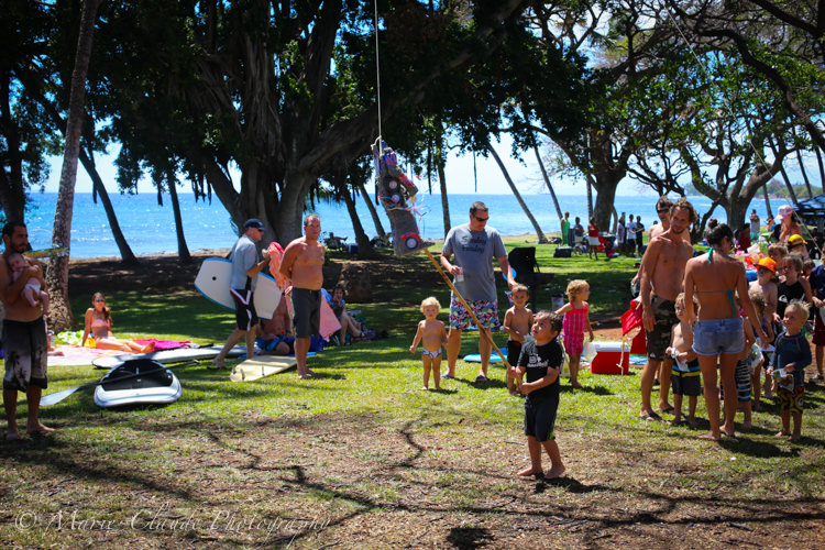 Awesome kids birthday party at the beach in Maui
