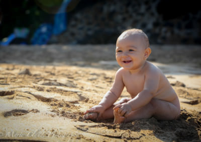 Little baby portrait in Kihei, Maui, Hawaii